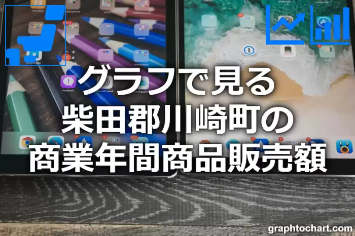 グラフで見る柴田郡川崎町の商業年間商品販売額は高い？低い？(推移グラフと比較)