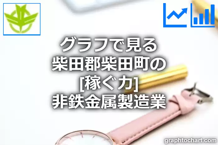 グラフで見る柴田郡柴田町の非鉄金属製造業の「稼ぐ力」は高い？低い？(推移グラフと比較)