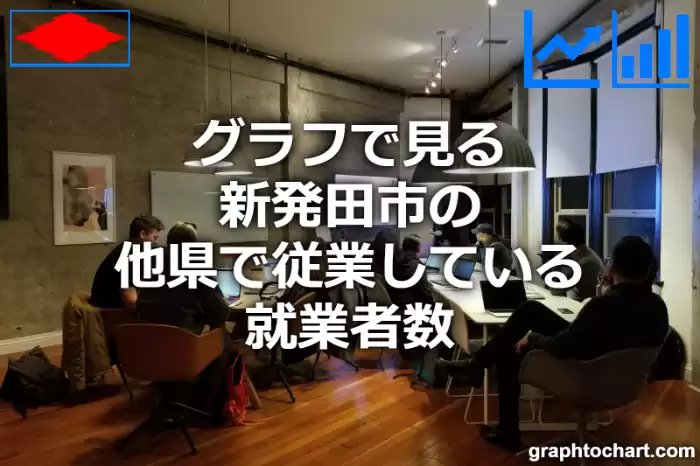 グラフで見る新発田市の他県で従業している就業者数は多い？少い？(推移グラフと比較)