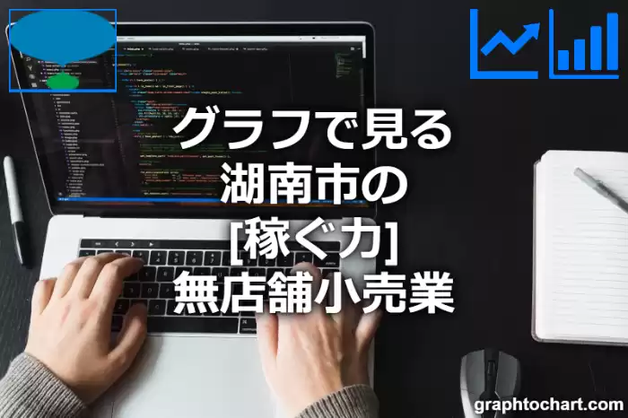 グラフで見る湖南市の無店舗小売業の「稼ぐ力」は高い？低い？(推移グラフと比較)