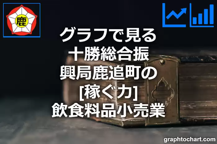 グラフで見る十勝総合振興局鹿追町の飲食料品小売業の「稼ぐ力」は高い？低い？(推移グラフと比較)