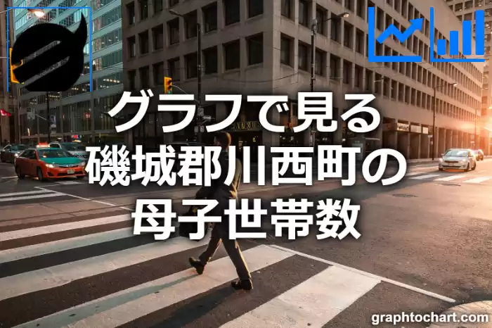 グラフで見る磯城郡川西町の母子世帯数は多い？少い？(推移グラフと比較)