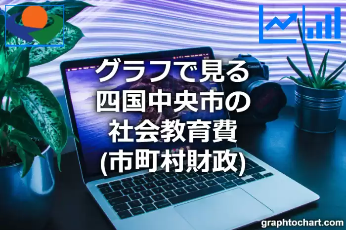 グラフで見る四国中央市の社会教育費は高い？低い？(推移グラフと比較)