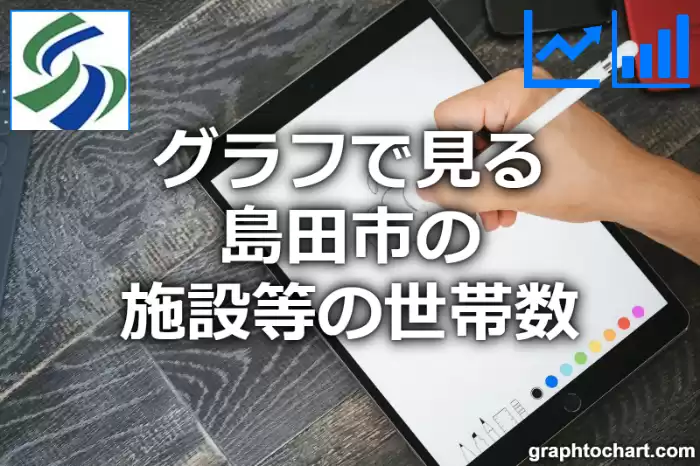 グラフで見る島田市の施設等の世帯数は多い？少い？(推移グラフと比較)