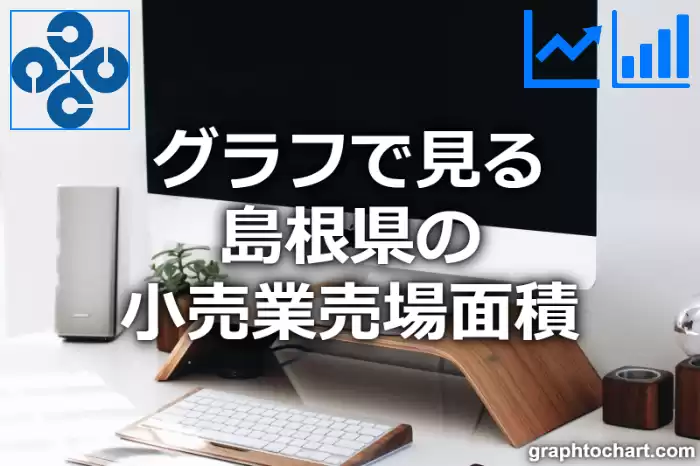 グラフで見る島根県の小売業売場面積は広い？狭い？(推移グラフと比較)