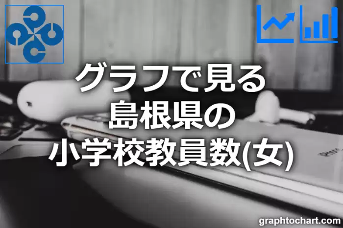 グラフで見る島根県の小学校教員数（女）は多い？少い？(推移グラフと比較)