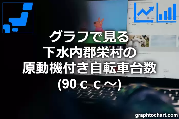 グラフで見る下水内郡栄村の原動機付き自転車台数（90ｃｃ～）は多い？少い？(推移グラフと比較)