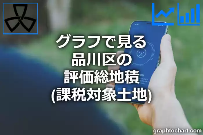 グラフで見る品川区の評価総地積（課税対象土地）は広い？狭い？(推移グラフと比較)