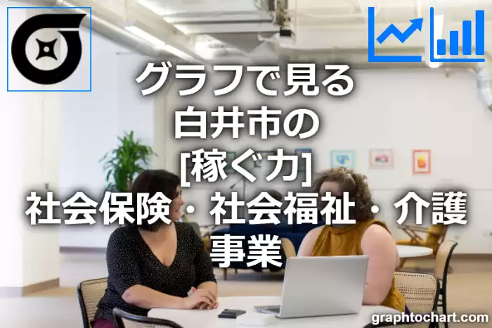 グラフで見る白井市の社会保険・社会福祉・介護事業の「稼ぐ力」は高い？低い？(推移グラフと比較)