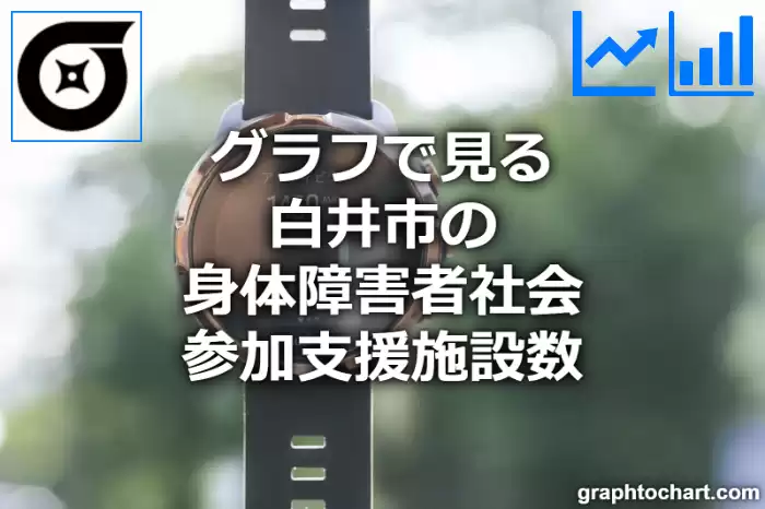 グラフで見る白井市の身体障害者社会参加支援施設数は多い？少い？(推移グラフと比較)