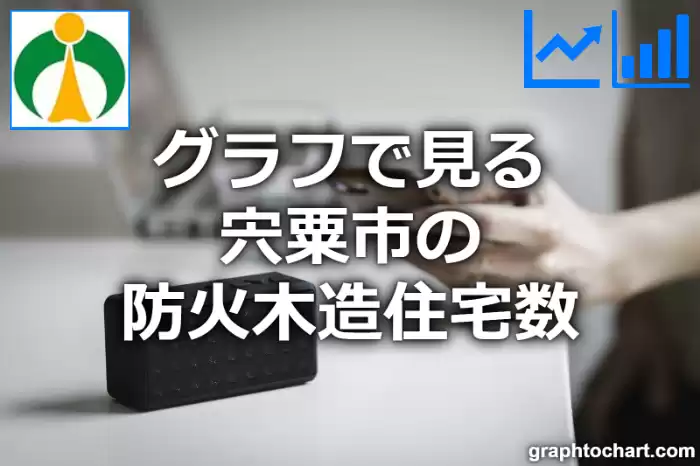 グラフで見る宍粟市の防火木造住宅数は多い？少い？(推移グラフと比較)