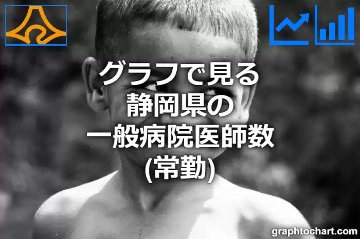 グラフで見る静岡県の一般病院医師数（常勤）は多い？少い？(推移グラフと比較)