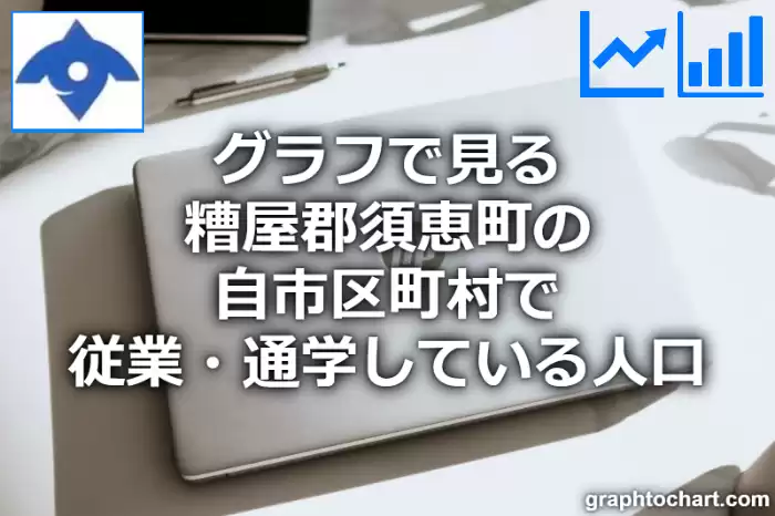 グラフで見る糟屋郡須恵町の自市区町村で従業・通学している人口は多い？少い？(推移グラフと比較)