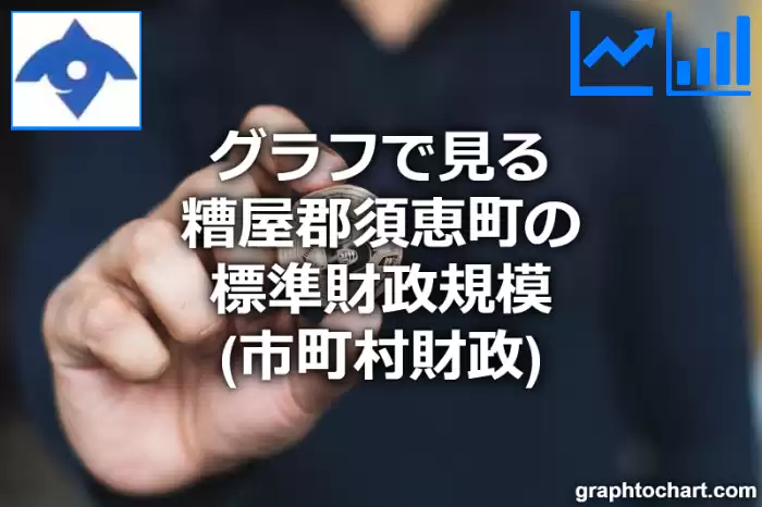 グラフで見る糟屋郡須恵町の標準財政規模は高い？低い？(推移グラフと比較)