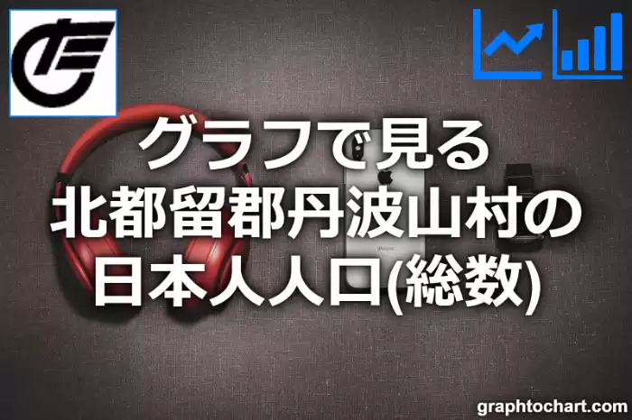 グラフで見る北都留郡丹波山村の日本人人口（総数）は多い？少い？(推移グラフと比較)