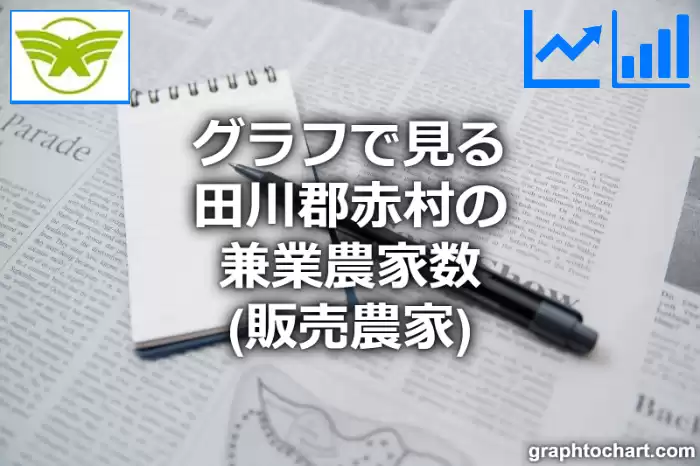 グラフで見る田川郡赤村の兼業農家数（販売農家）は多い？少い？(推移グラフと比較)