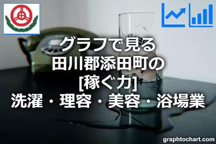 グラフで見る田川郡添田町の洗濯・理容・美容・浴場業の「稼ぐ力」は高い？低い？(推移グラフと比較)