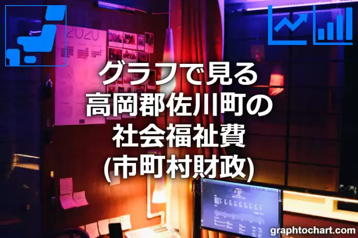 グラフで見る高岡郡佐川町の社会福祉費は高い？低い？(推移グラフと比較)