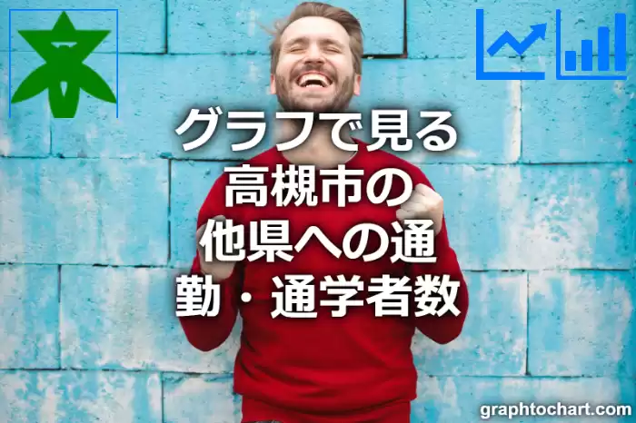 グラフで見る高槻市の他県への通勤・通学者数は多い？少い？(推移グラフと比較)