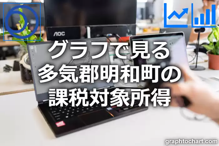 グラフで見る多気郡明和町の課税対象所得は高い？低い？(推移グラフと比較)