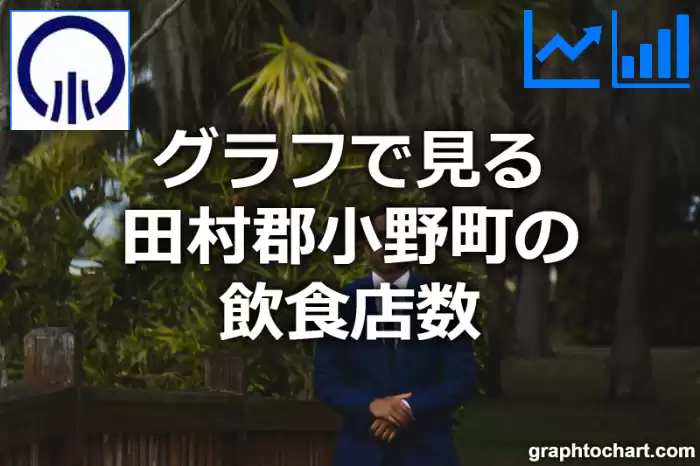 グラフで見る田村郡小野町の飲食店数は多い？少い？(推移グラフと比較)