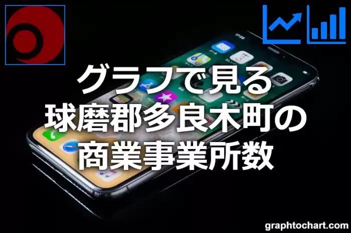 グラフで見る球磨郡多良木町の商業事業所数は多い？少い？(推移グラフと比較)