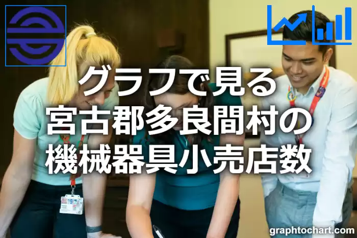 グラフで見る宮古郡多良間村の機械器具小売店数は多い？少い？(推移グラフと比較)