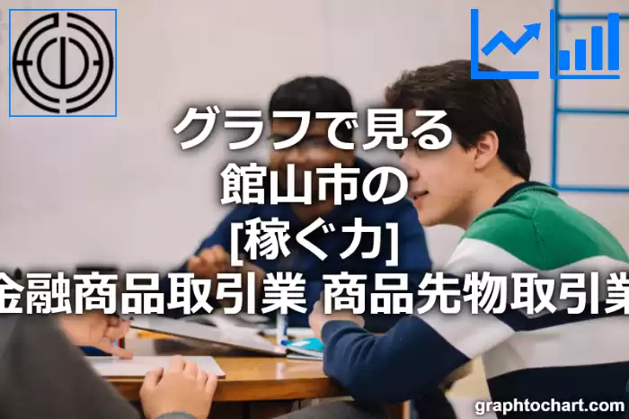 グラフで見る館山市の金融商品取引業，商品先物取引業の「稼ぐ力」は高い？低い？(推移グラフと比較)