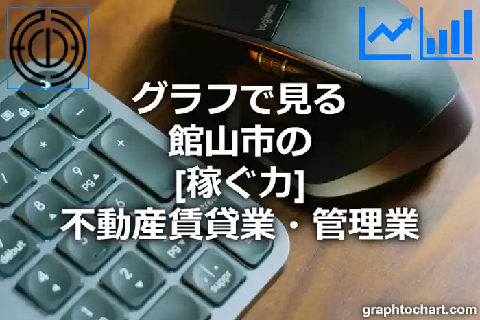 グラフで見る館山市の不動産賃貸業・管理業の「稼ぐ力」は高い？低い？(推移グラフと比較)