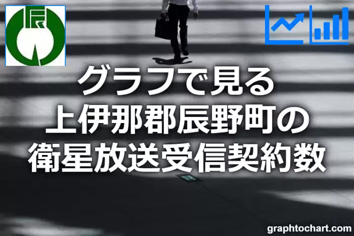 グラフで見る上伊那郡辰野町の衛星放送受信契約数は多い？少い？(推移グラフと比較)