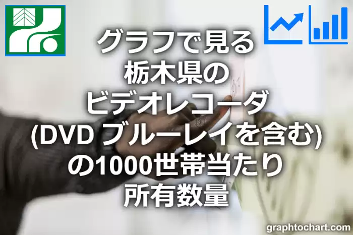 グラフで見る栃木県のビデオレコーダ（DVD ブルーレイを含む）の1000世帯当たり所有数量（二人以上の世帯）は多い？少い？(推移グラフと比較)