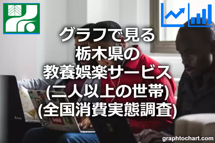 グラフで見る栃木県の教養娯楽サービスの月額支出金額（二人以上の世帯）は高い？低い？(推移グラフと比較)