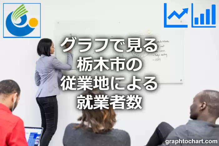 グラフで見る栃木市の従業地による就業者数は多い？少い？(推移グラフと比較)