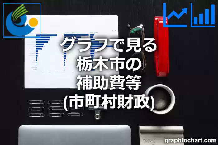 グラフで見る栃木市の補助費等は高い？低い？(推移グラフと比較)