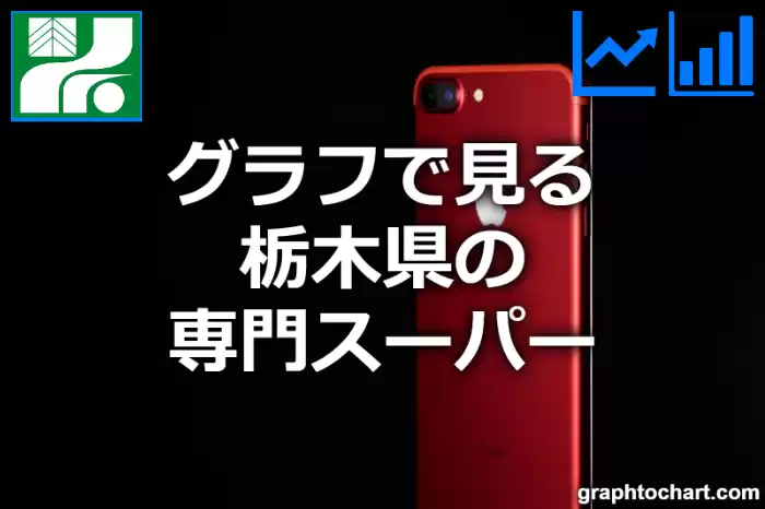 グラフで見る栃木県の専門スーパーの数は多い？少い？(推移グラフと比較)