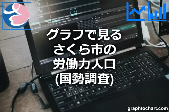 グラフで見るさくら市の労働力人口は多い？少い？(推移グラフと比較)