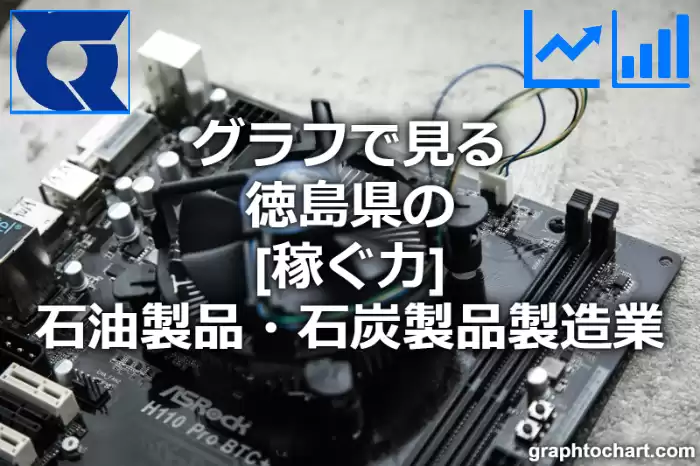 グラフで見る徳島県の石油製品・石炭製品製造業の「稼ぐ力」は高い？低い？(推移グラフと比較)