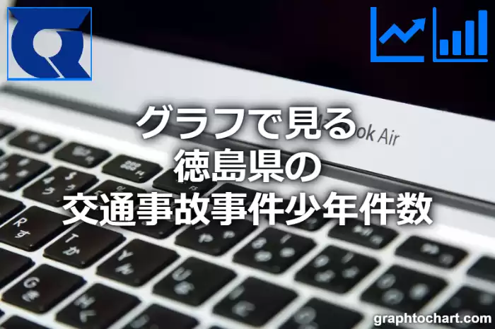 グラフで見る徳島県の交通事故事件少年件数は多い？少い？(推移グラフと比較)