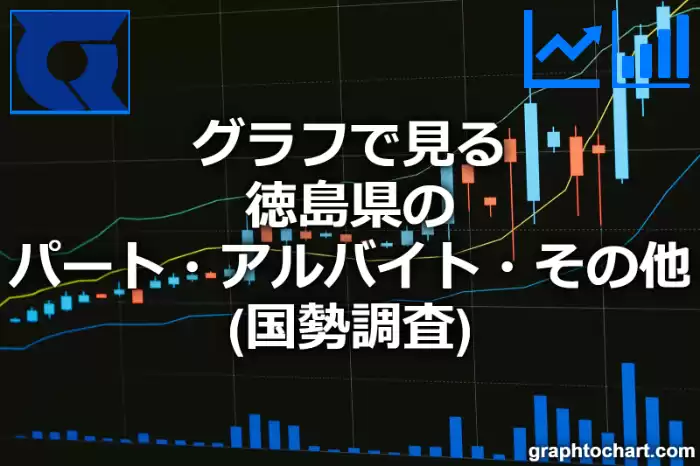 グラフで見る徳島県のパート・アルバイト・その他は多い？少い？(推移グラフと比較)