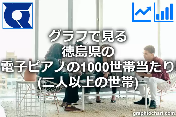 グラフで見る徳島県のピアノ・電子ピアノの1000世帯当たり所有数量（二人以上の世帯）は多い？少い？(推移グラフと比較)