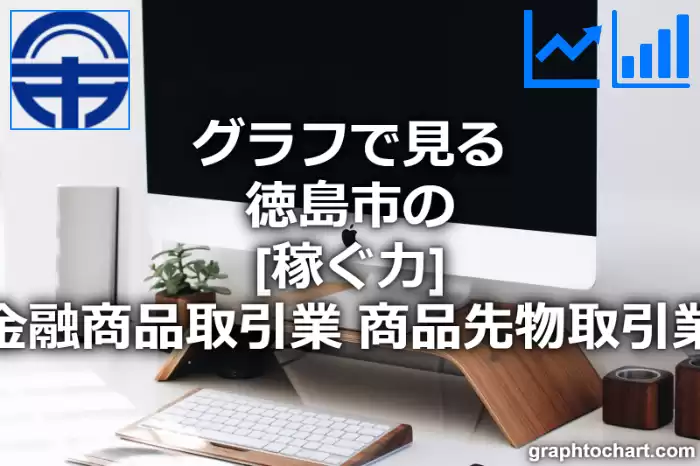 グラフで見る徳島市の金融商品取引業，商品先物取引業の「稼ぐ力」は高い？低い？(推移グラフと比較)