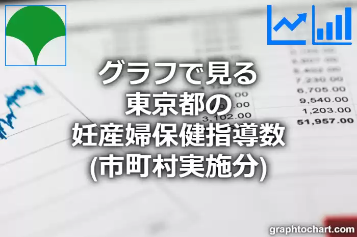 グラフで見る東京都の妊産婦保健指導数（市町村実施分）は多い？少い？(推移グラフと比較)