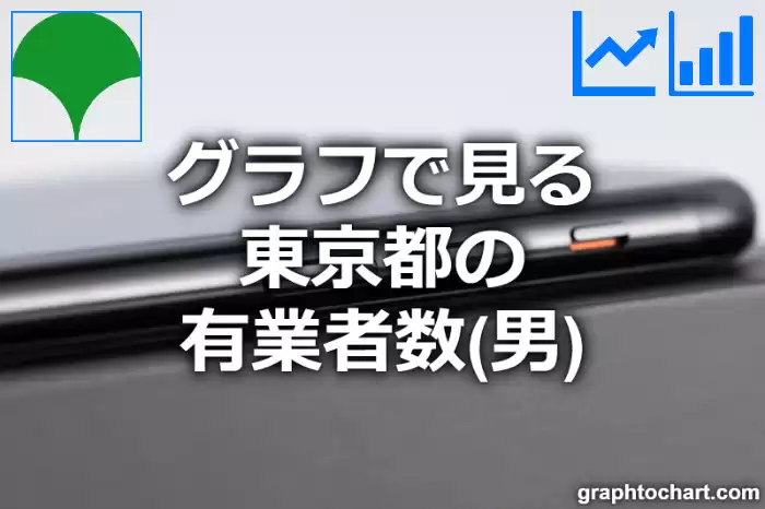 グラフで見る東京都の有業者数（男）は高い？低い？(推移グラフと比較)