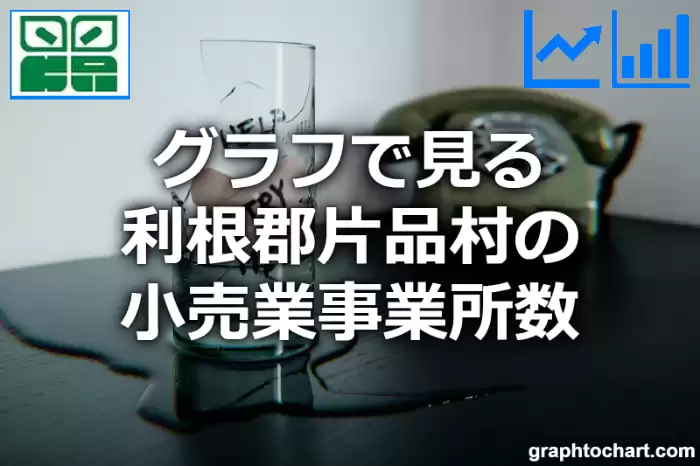 グラフで見る利根郡片品村の小売業事業所数は多い？少い？(推移グラフと比較)