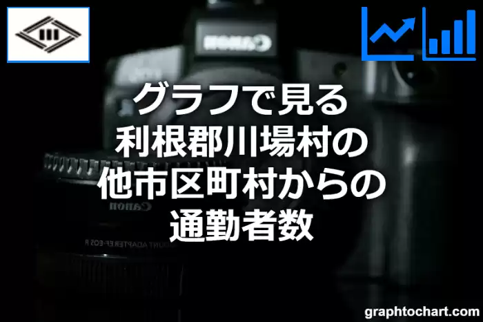 グラフで見る利根郡川場村の他市区町村からの通勤者数は多い？少い？(推移グラフと比較)