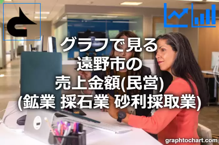 グラフで見る遠野市の鉱業，採石業，砂利採取業の売上金額（民営）は高い？低い？(推移グラフと比較)