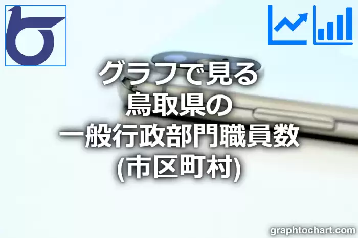 グラフで見る鳥取県の一般行政部門職員数（市区町村）は多い？少い？(推移グラフと比較)