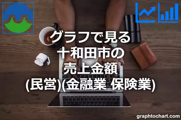 グラフで見る十和田市の金融業，保険業の売上金額（民営）は高い？低い？(推移グラフと比較)