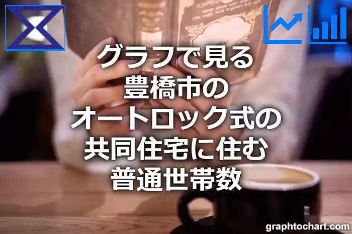 グラフで見る豊橋市のオートロック式の共同住宅に住む普通世帯数は多い？少い？(推移グラフと比較)