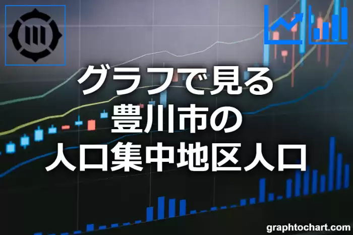 グラフで見る豊川市の人口集中地区人口は多い？少い？(推移グラフと比較)